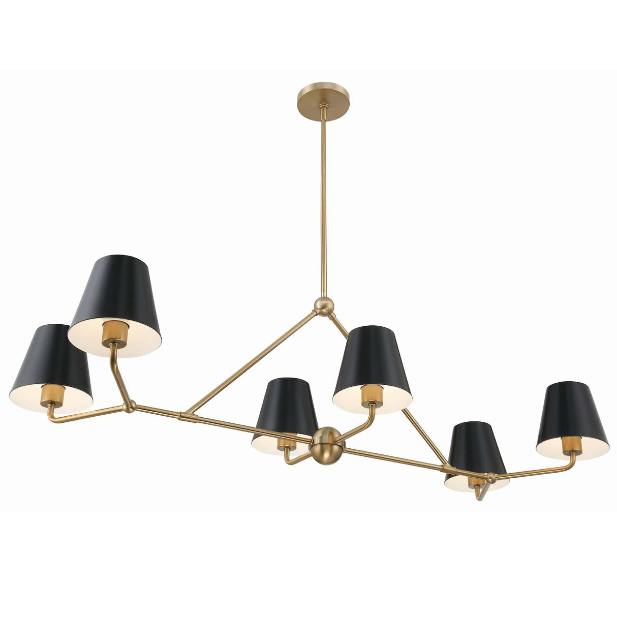 Crystorama Xavier 6 Light Chandelier Lighting