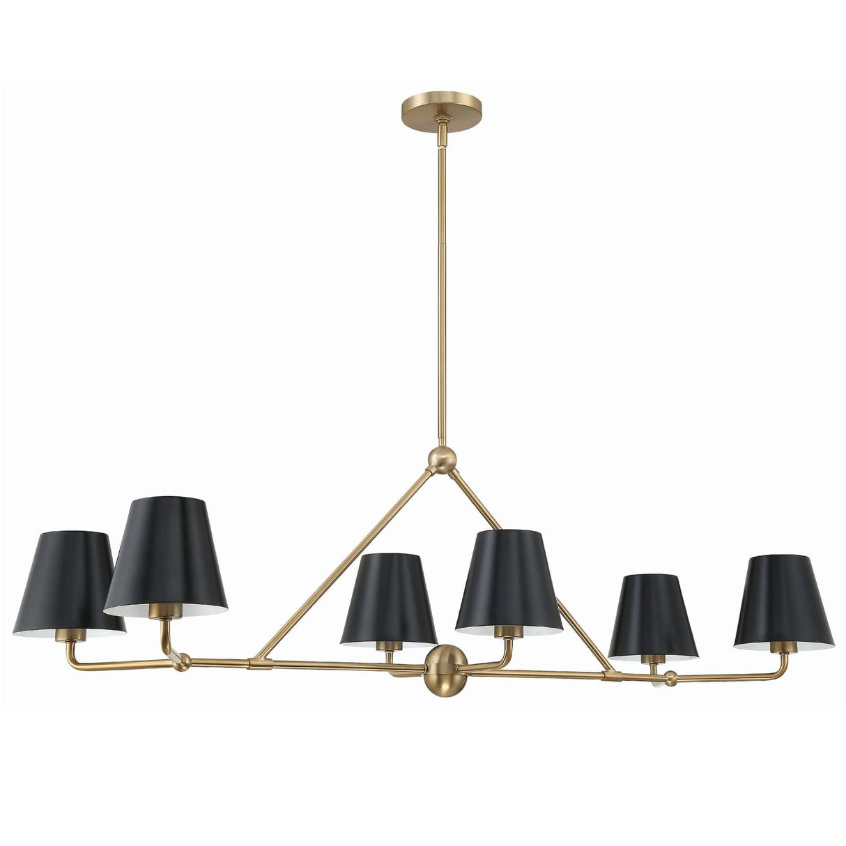 Crystorama Xavier 6 Light Chandelier Lighting