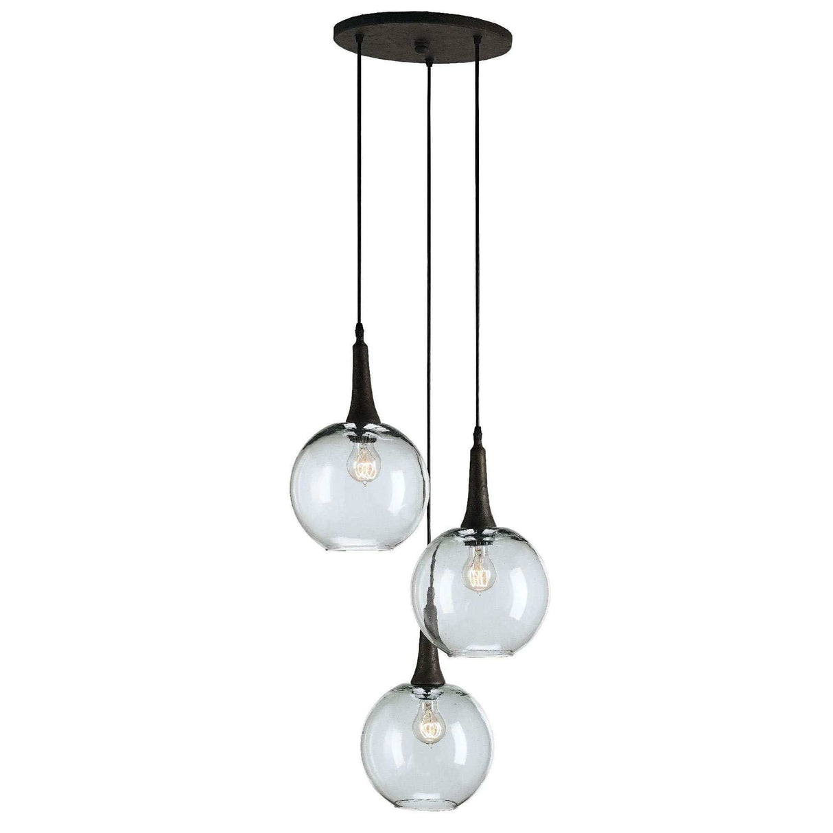 Currey and Company Beckett Trio Pendant Lighting Currey-9969
