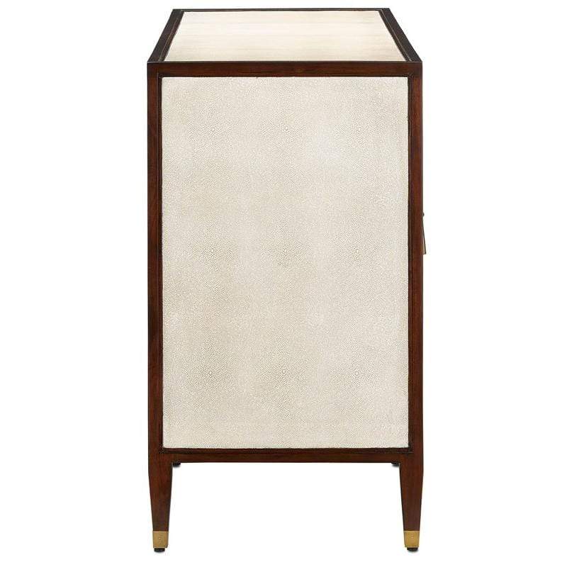 Currey and Company Evie Shagreen Credenza Furniture currey-co-3000-0142