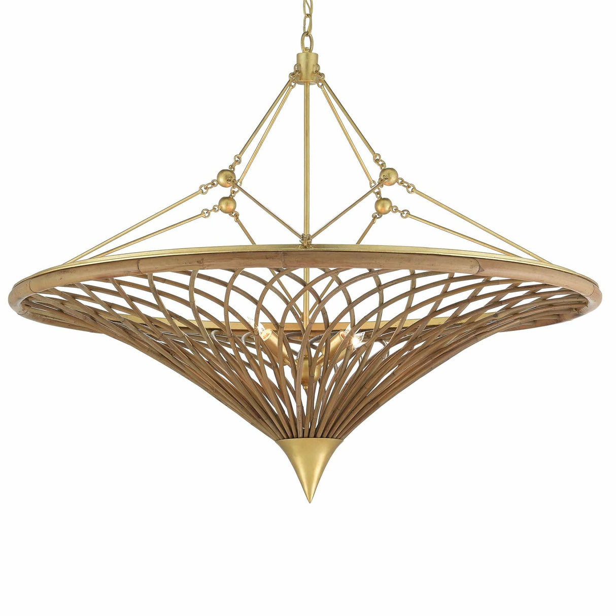 Currey and Company Gaborone Chandelier Lighting currey-co-9000-0560