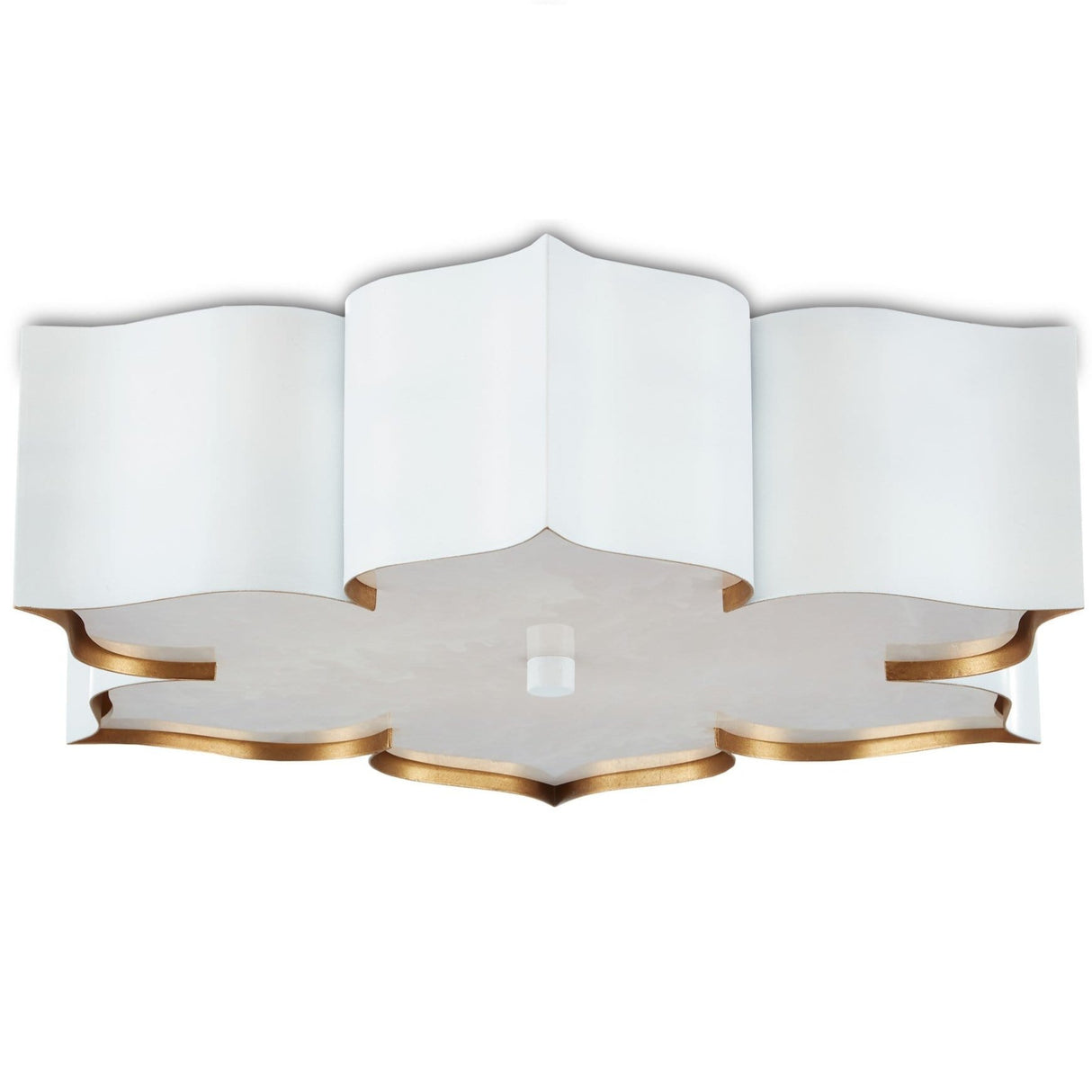 Currey and Company Grand Lotus Flush Mount Lighting Currey-Co-9999-0010