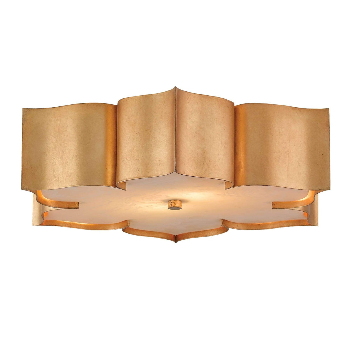 Currey and Company Grand Lotus Flush Mount Lighting Currey-Co-9999-0010