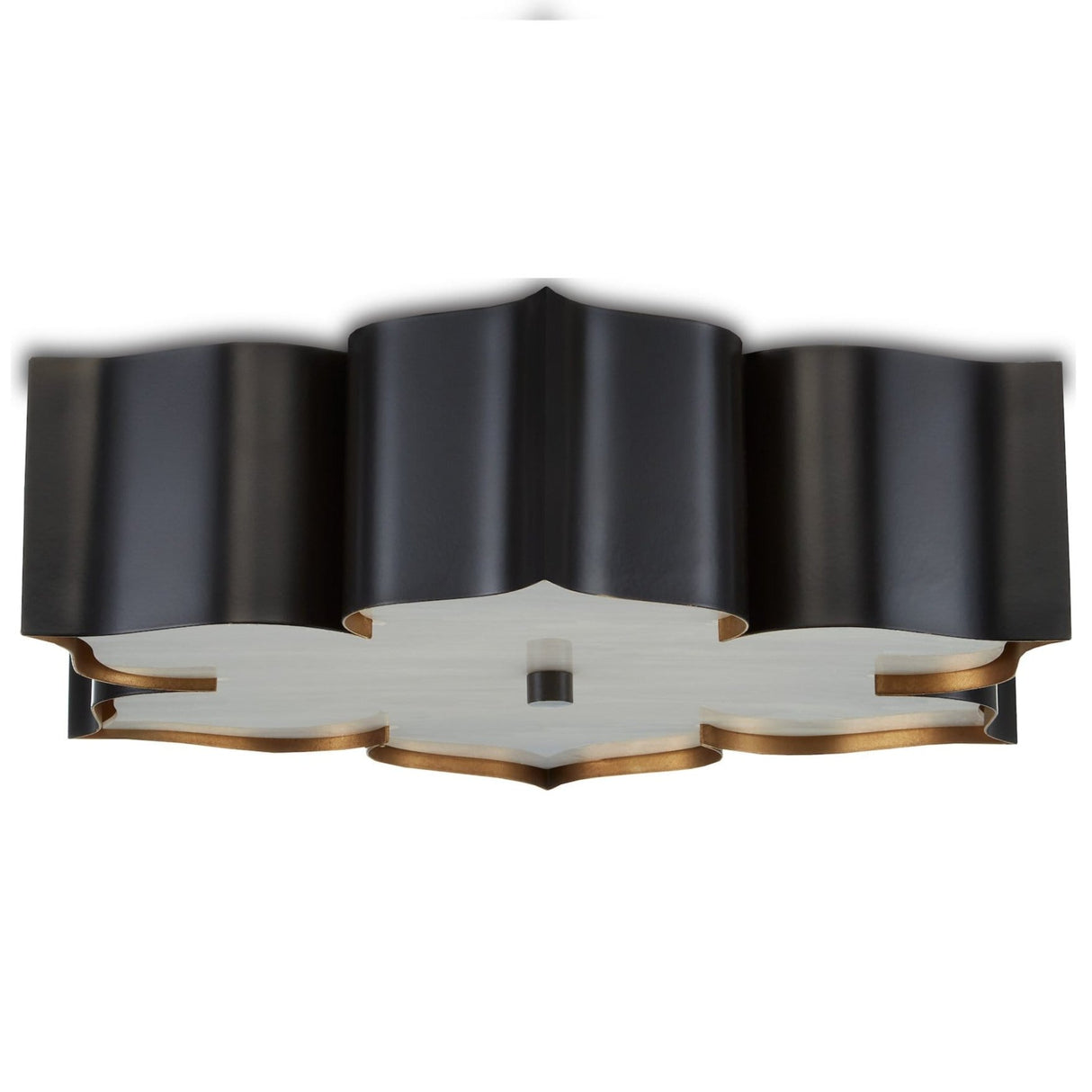 Currey and Company Grand Lotus Flush Mount Lighting Currey-Co-9999-0010