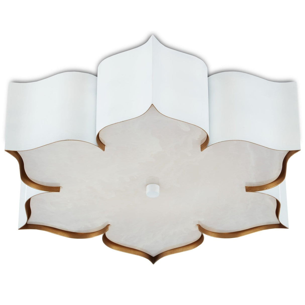 Currey and Company Grand Lotus Flush Mount Lighting Currey-Co-9999-0010