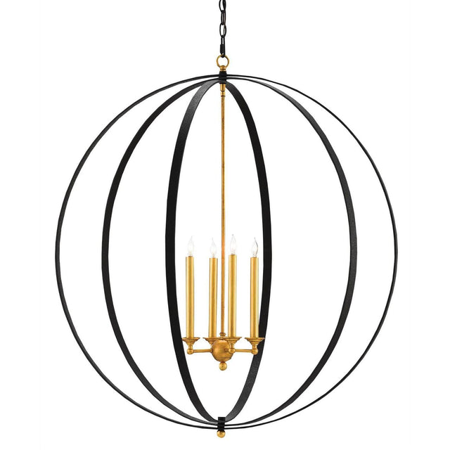 Currey and Company Ogden Orb Chandelier Lighting currey-co-9000-0238