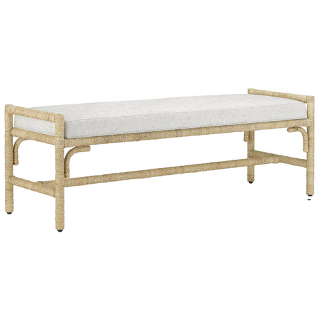 Currey and Company Olisa Bench Furniture