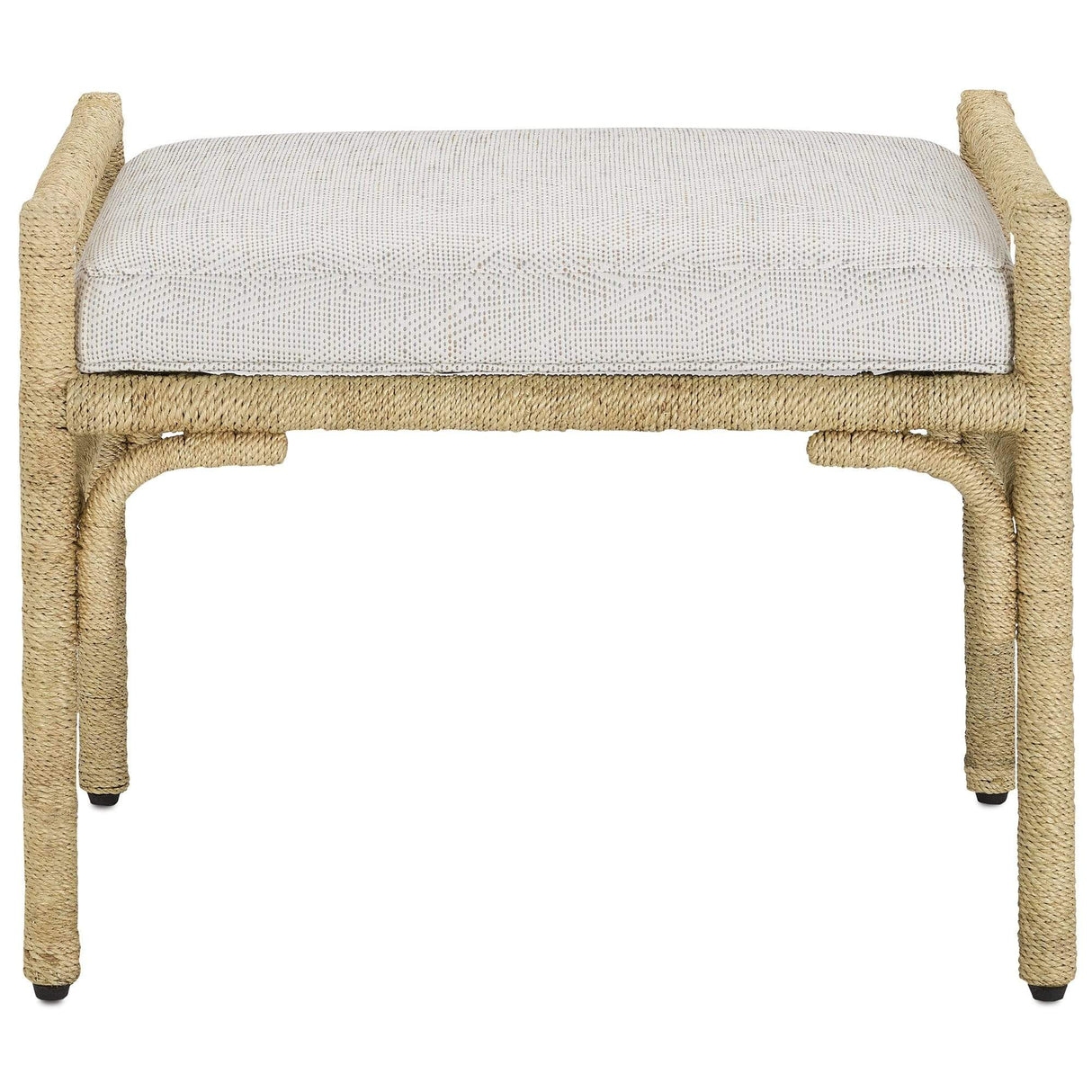 Currey and Company Olisa Ottoman Furniture
