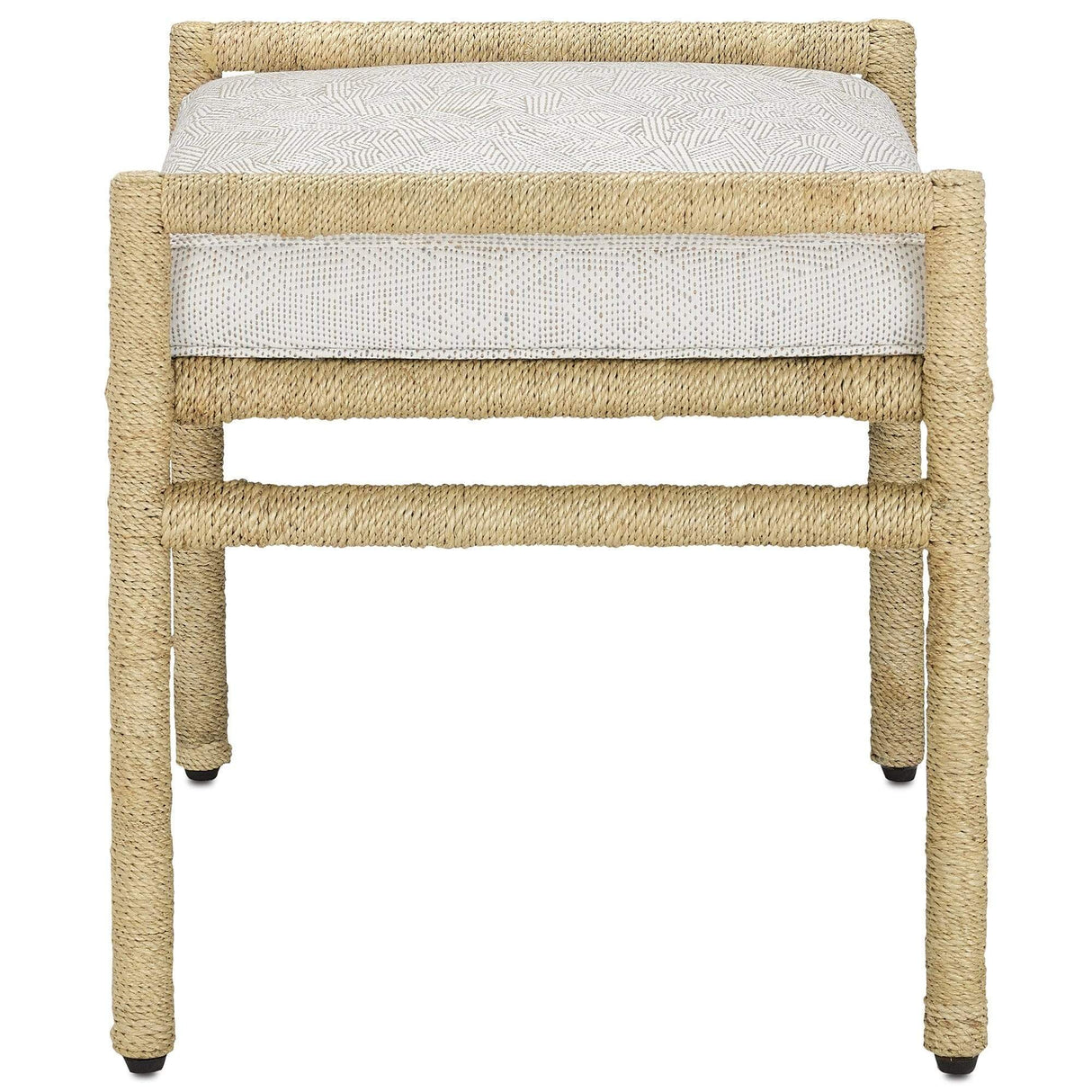 Currey and Company Olisa Ottoman Furniture