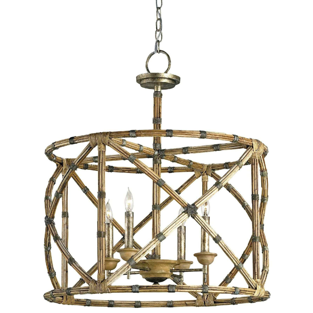 Currey and Company Palm Beach Lantern-4L Lighting Currey-Co-9694