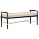 Currey and Company Perrin Bench Furniture currey-co-7000-0052