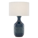 Currey and Company Samba Table Lamp - Blue Lighting