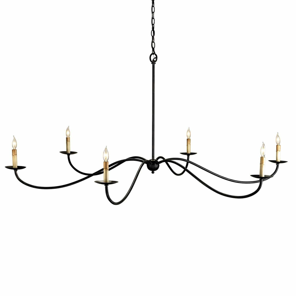 Currey and Company Saxon Chandelier Lighting currey-co-9267