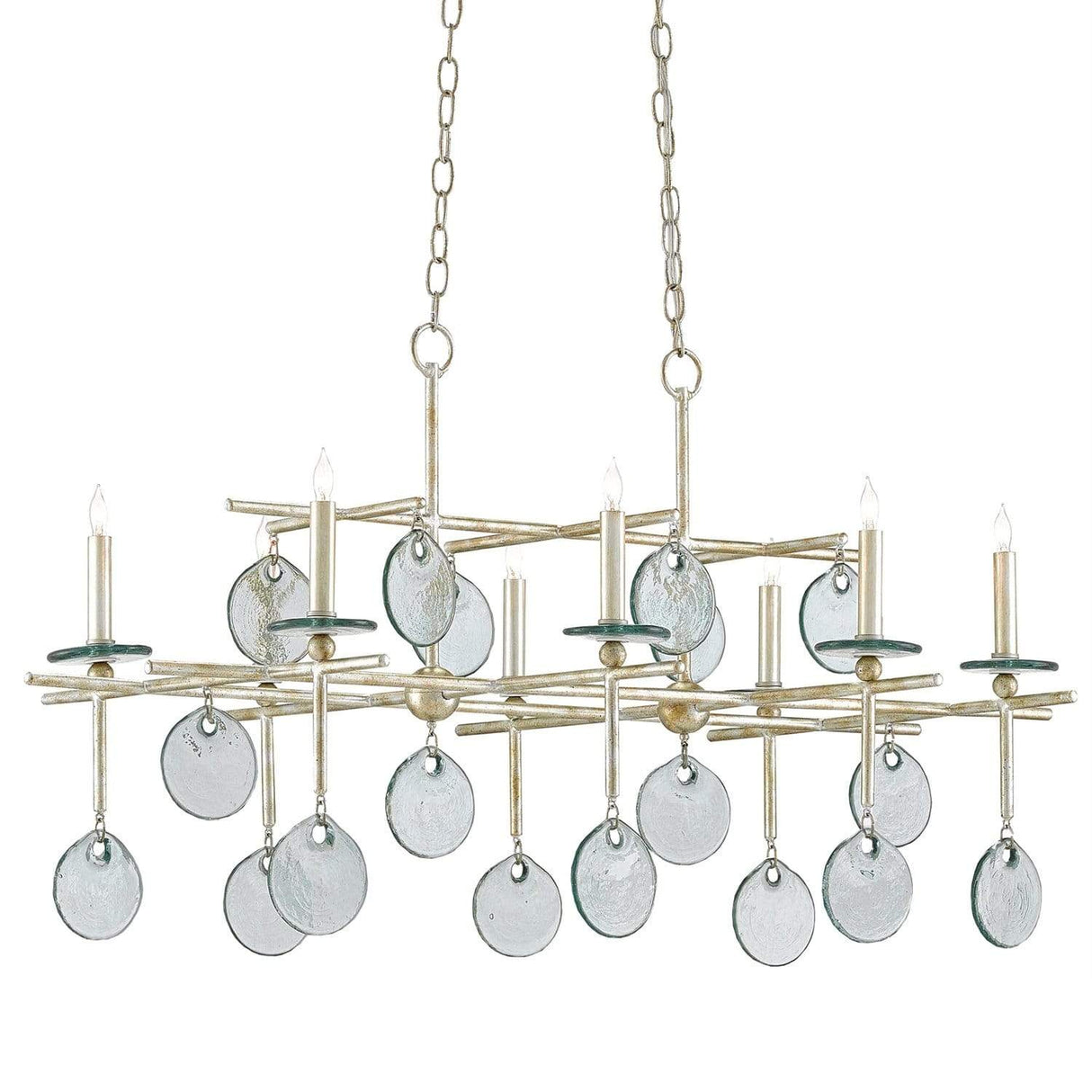 Currey and Company Sethos Rectangular Chandelier Lighting