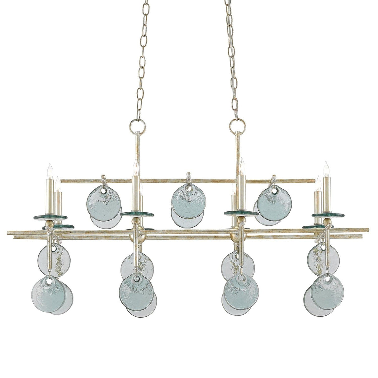 Currey and Company Sethos Rectangular Chandelier Lighting