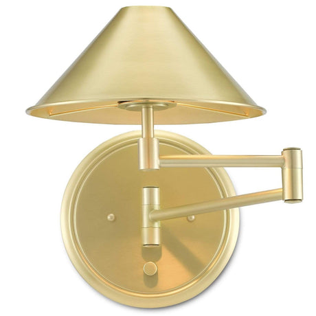 Currey and Company Seton Swing-Arm Wall Sconce Wall Sconces currey-co-5000-0186