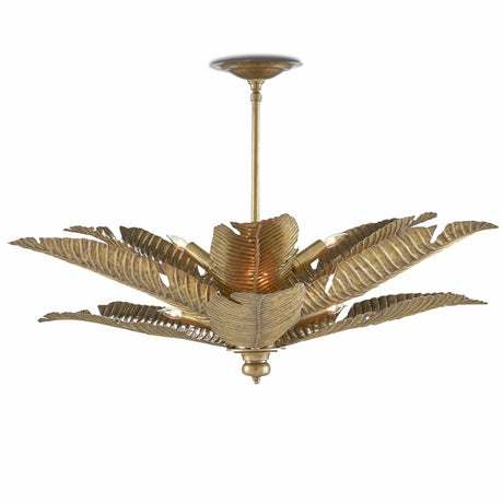 Currey and Company Tropical Semi Flush Mount Lighting currey-co-9000-0544