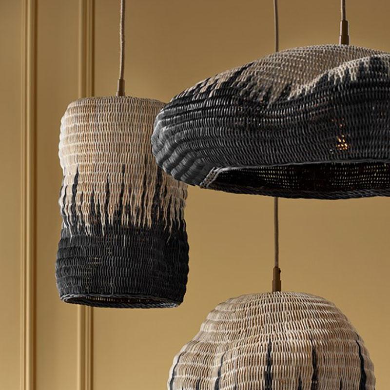 Currey & Co. Comme Des Paniers Pendant Lighting currey-co-9000-0787 633306038615