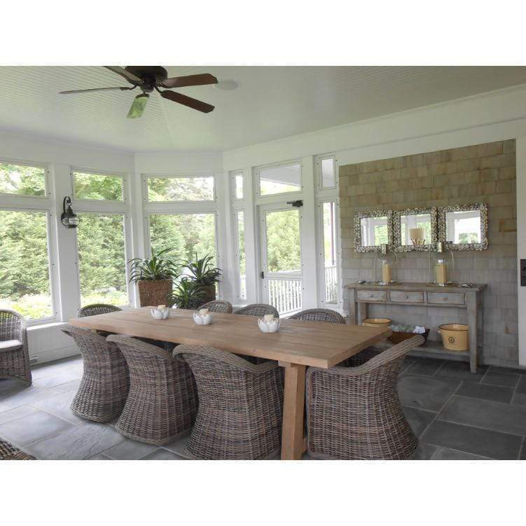 Currey & Co Oyster Shell Mirror, Square Wall Currey-Co-1348