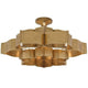 Currey & Company Grand Lotus Semi-Flush Mount Lighting Currey-Co-9944 633306013742