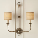 Currey & Company Nottaway Double Wall Sconce Wall Sconces