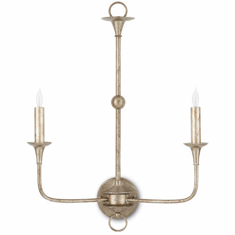 Currey & Company Nottaway Double Wall Sconce Wall Sconces currey-co-5000-0216