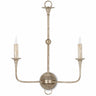 Currey & Company Nottaway Double Wall Sconce Wall Sconces currey-co-5000-0216