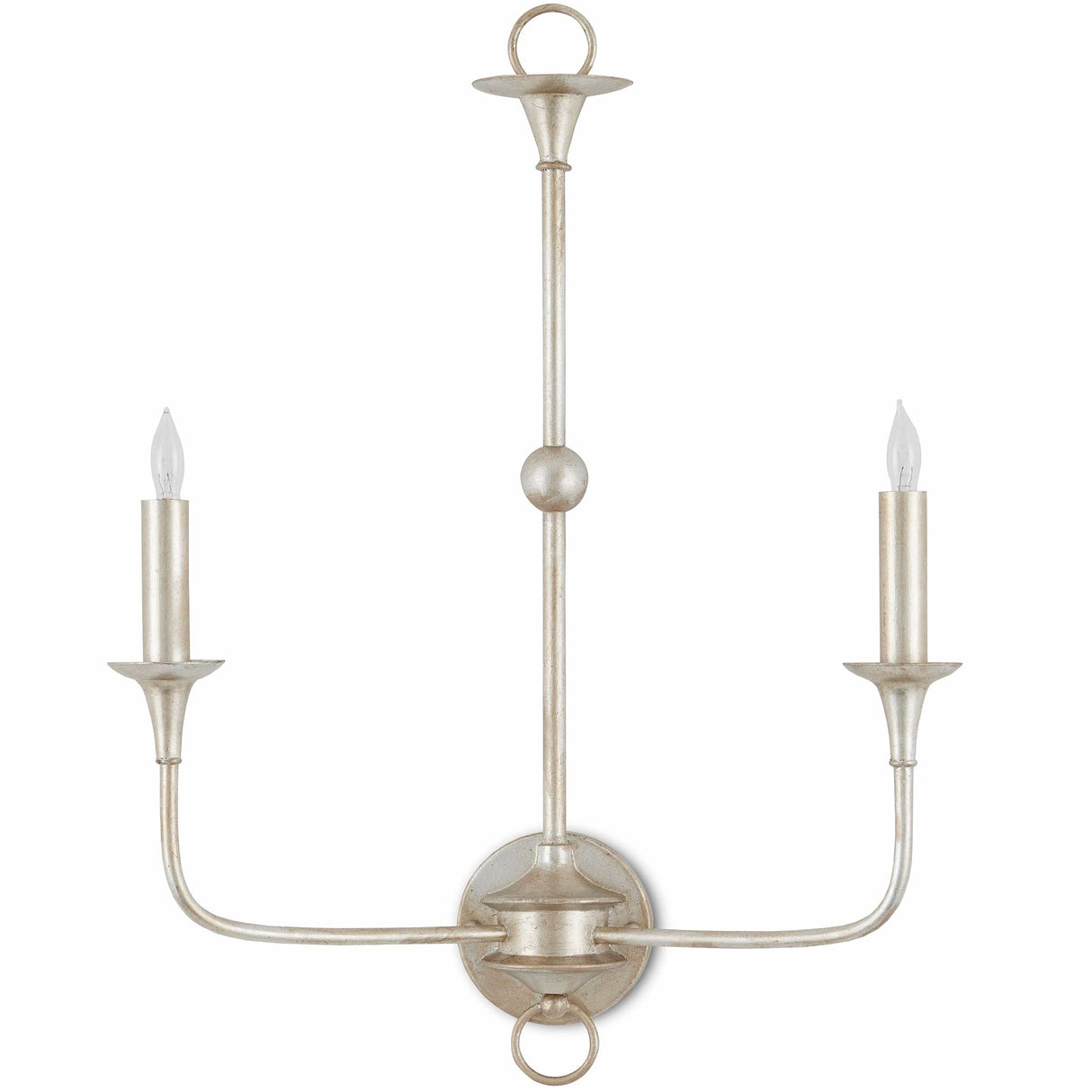 Currey & Company Nottaway Double Wall Sconce Wall Sconces currey-co-5000-0218
