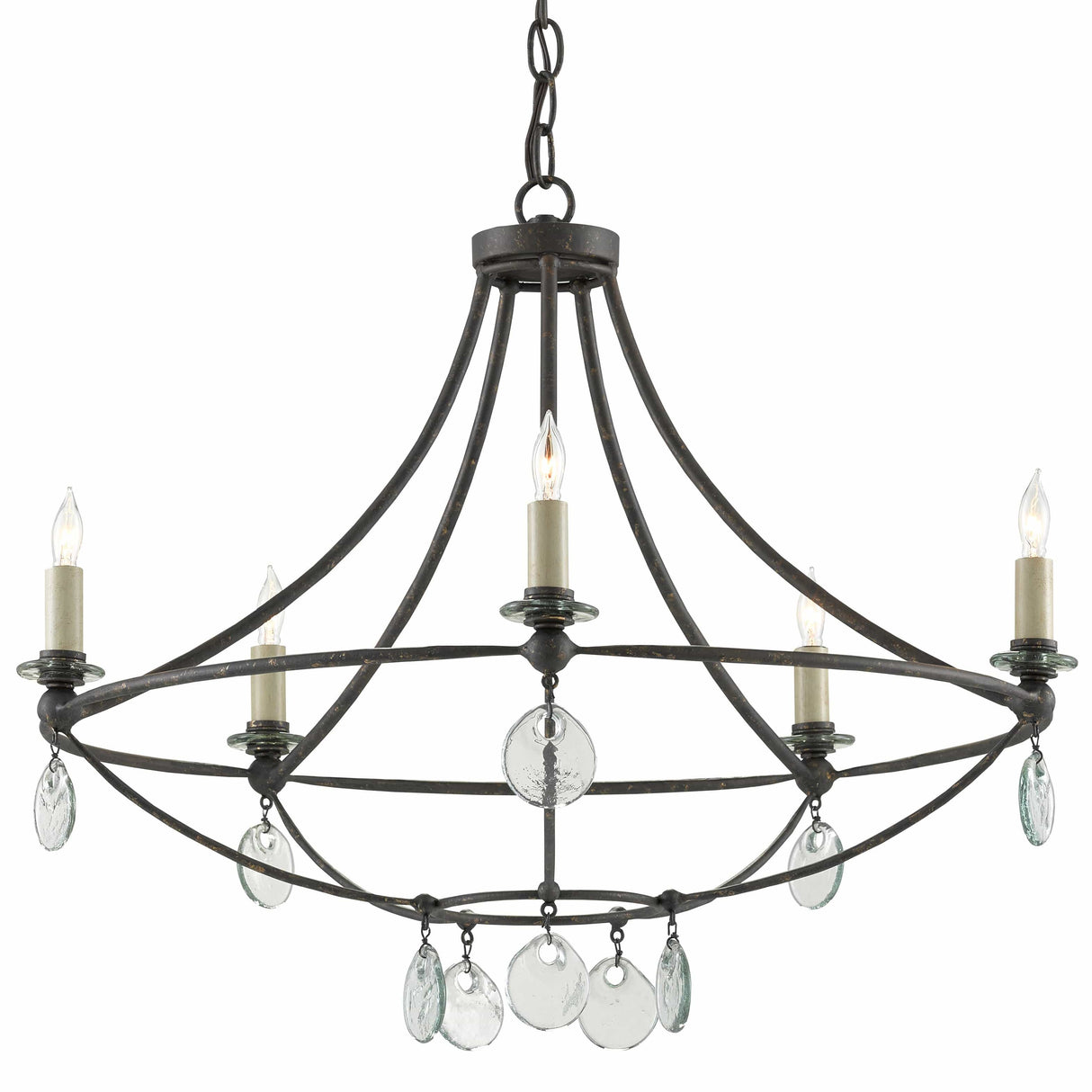 Currey & Company Novella Chandelier Lighting currey-co-9000-0641