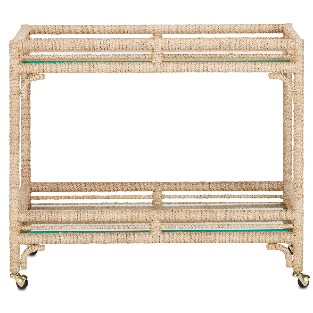 Currey & Company Olisa Bar Cart Furniture currey-co-3000-0218