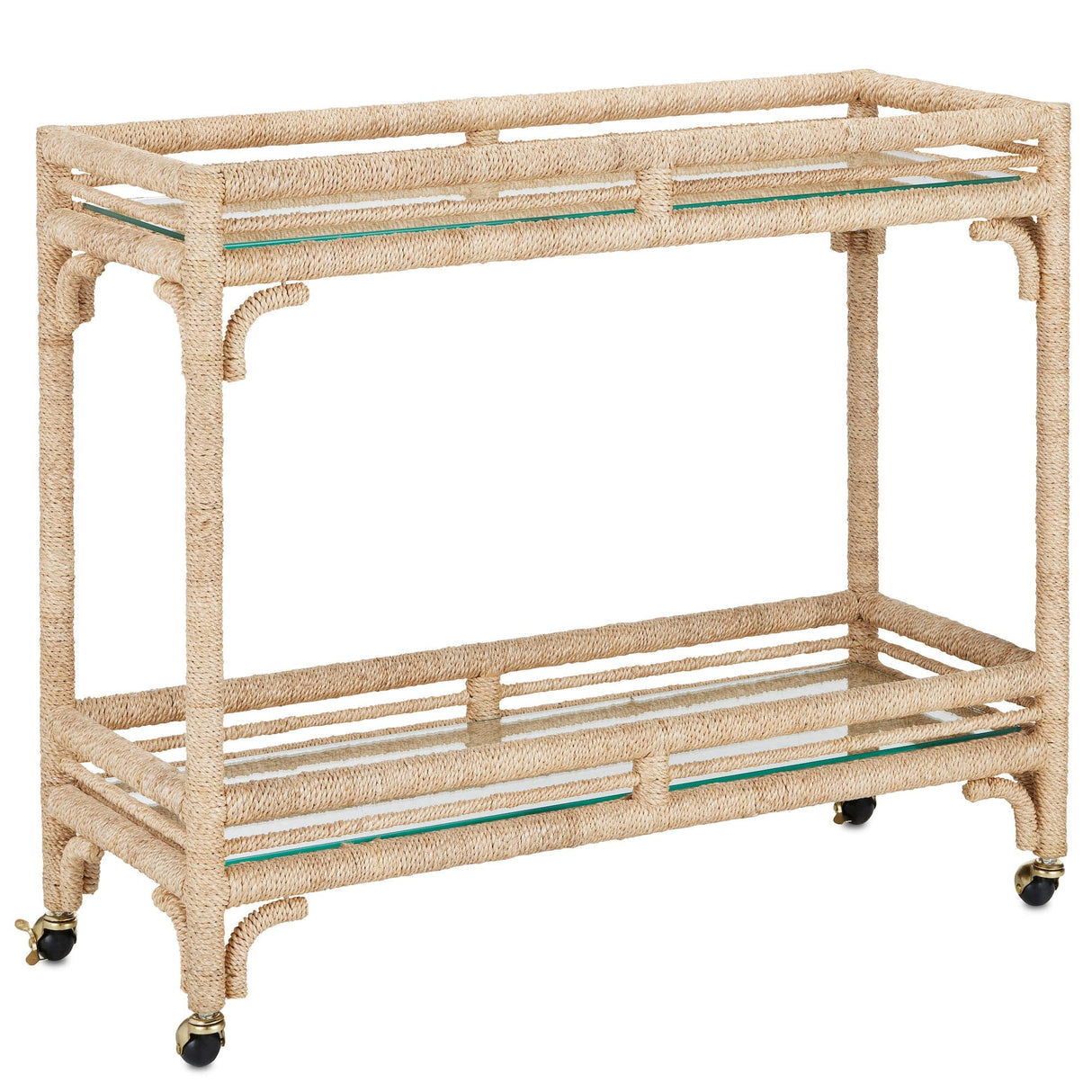 Currey & Company Olisa Bar Cart Furniture currey-co-3000-0218