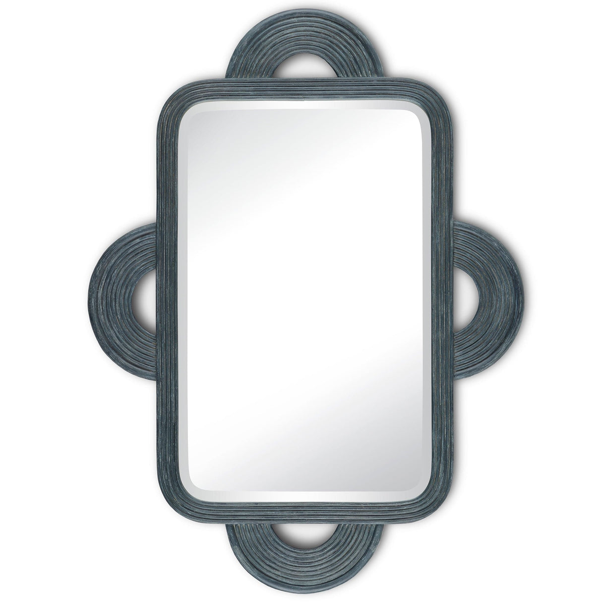 Currey & Company Santos Rectangular Mirror Mirrors