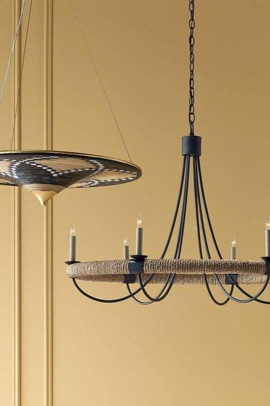Currey & Company Shipwright Chandelier Lighting currey-co-9000-0754