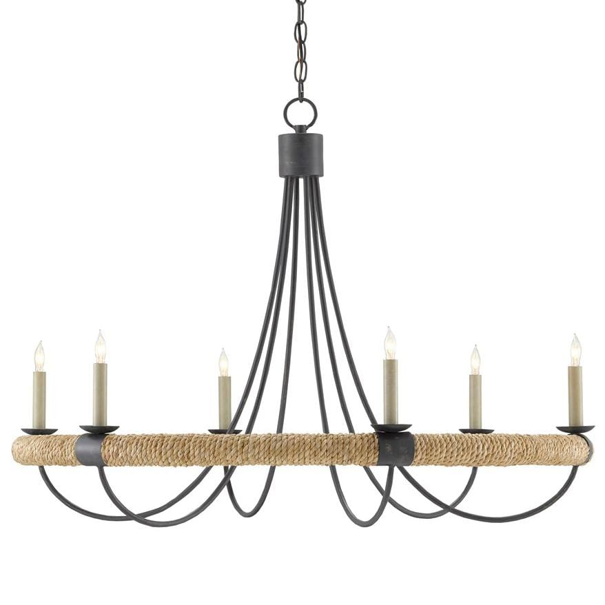 Currey & Company Shipwright Chandelier Lighting currey-co-9000-0754