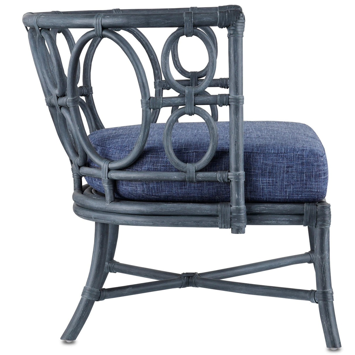 Currey & Company Tegal Muslin/Finn Chair Chairs