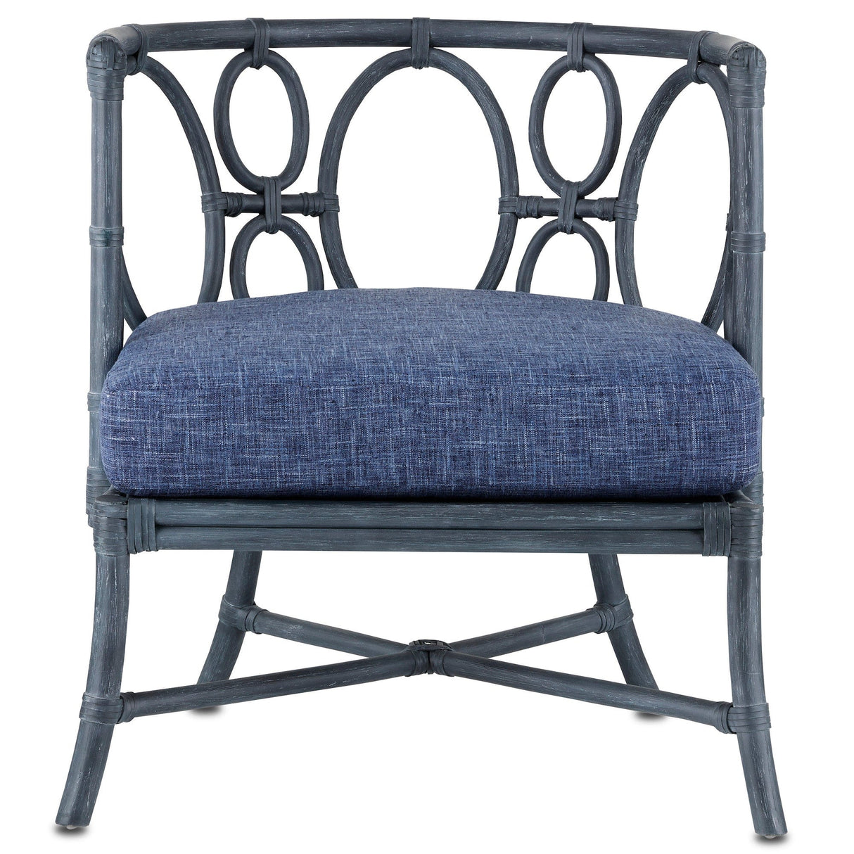 Currey & Company Tegal Muslin/Finn Chair Chairs