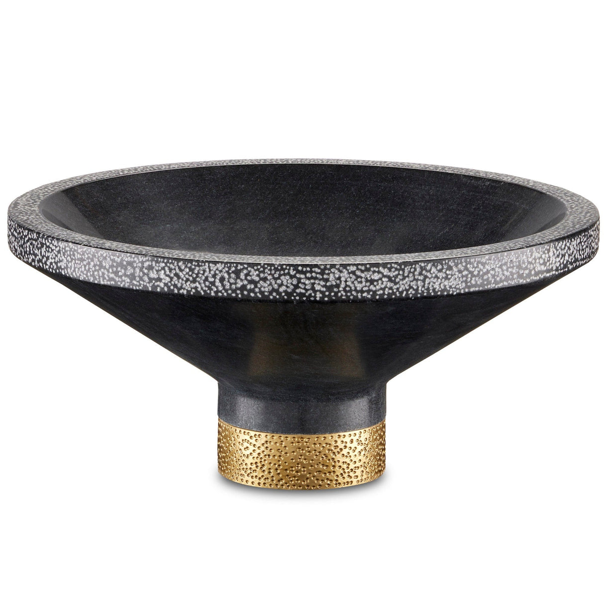 Currey & Company Vincent Marble Bowl Sculptures & Statues currey-co-1200-0484