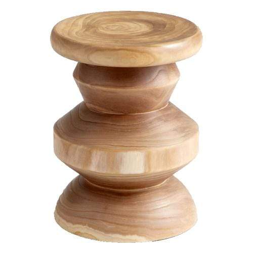 Cyan Summer Swirl Stool Decor Cyan-05984 00190808013262