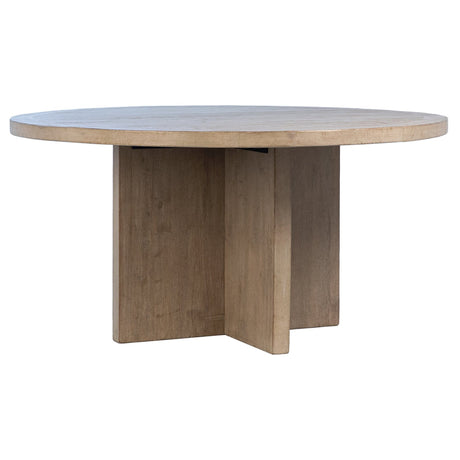 Dovetail Harley Round Dining Table Furniture dovetail-DOV975
