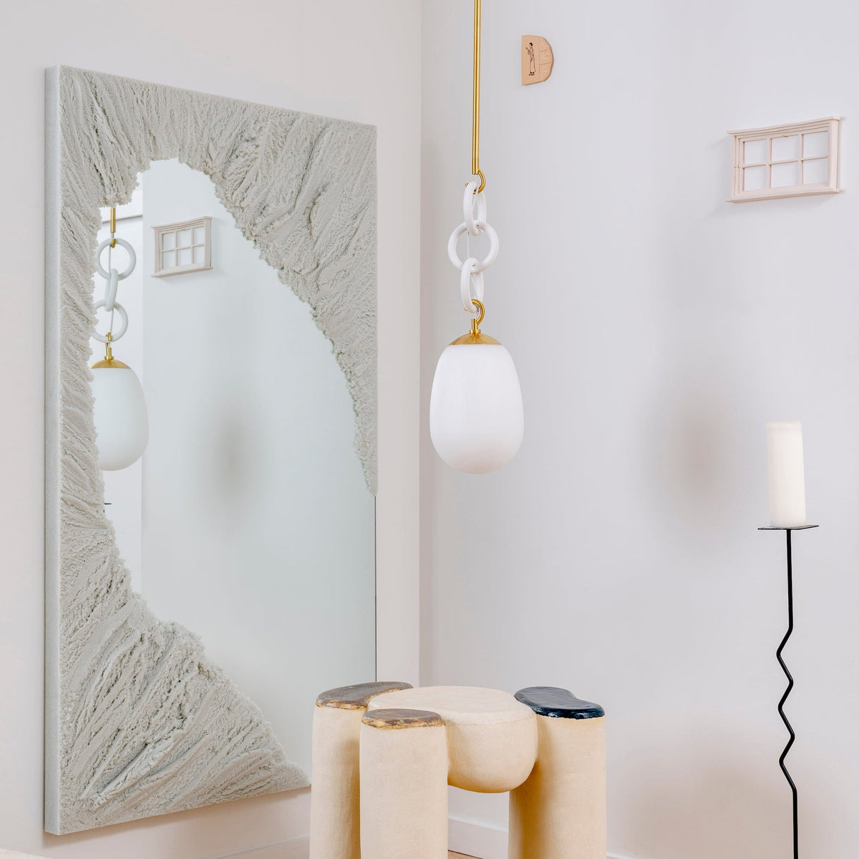 Eny Lee Parker Marina Pendant Lighting mitzi-H690701-AGB/TWH