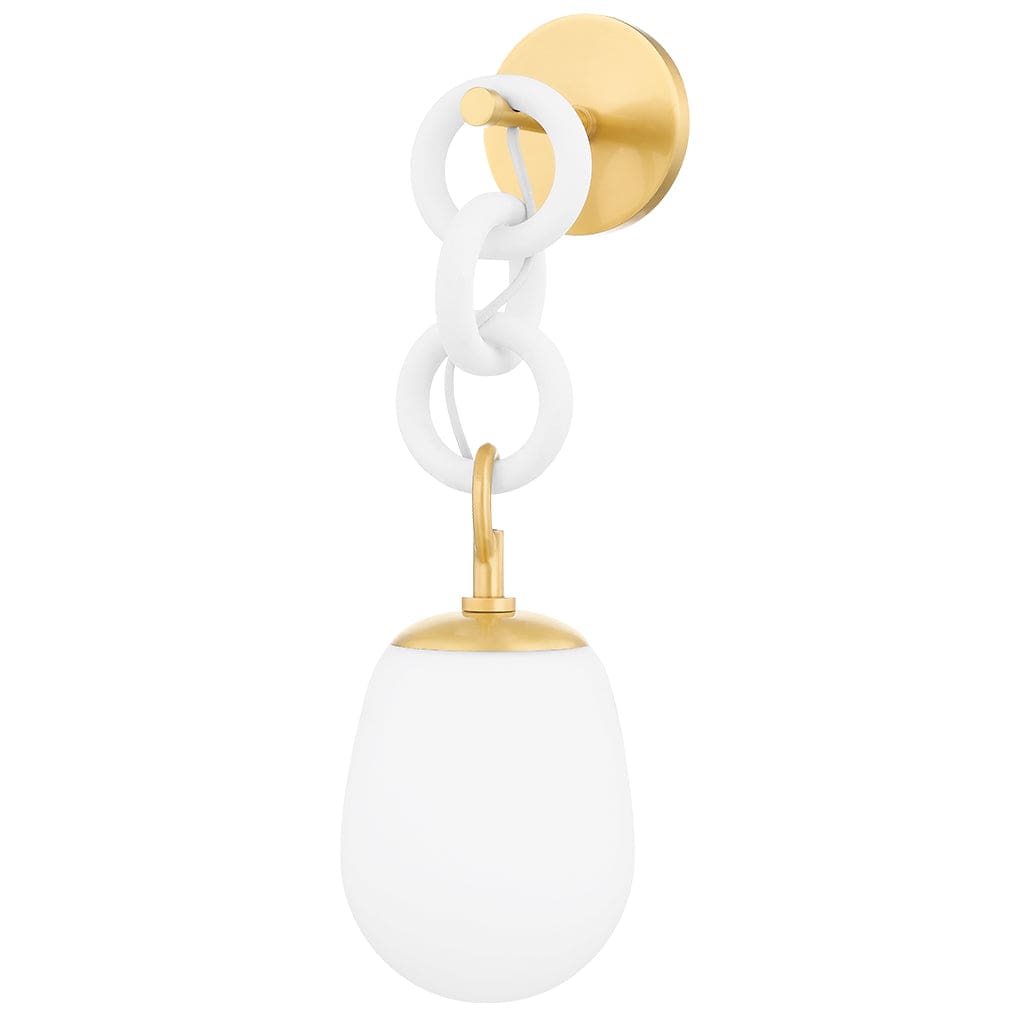 Eny Lee Parker Marina Wall Sconce Lighting mitzi-H690101-AGB/TWH