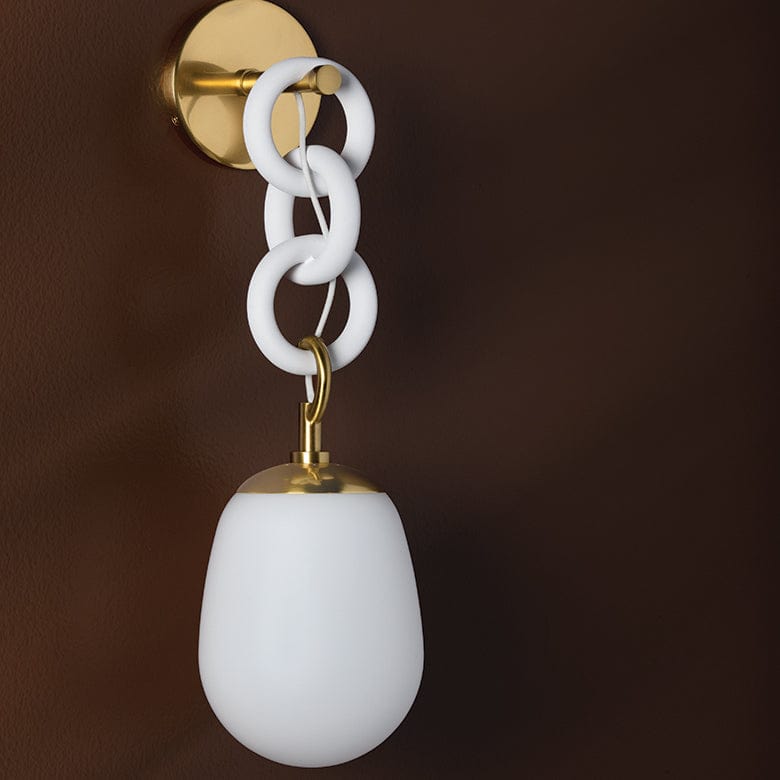 Eny Lee Parker Marina Wall Sconce Lighting mitzi-H690101-AGB/TWH