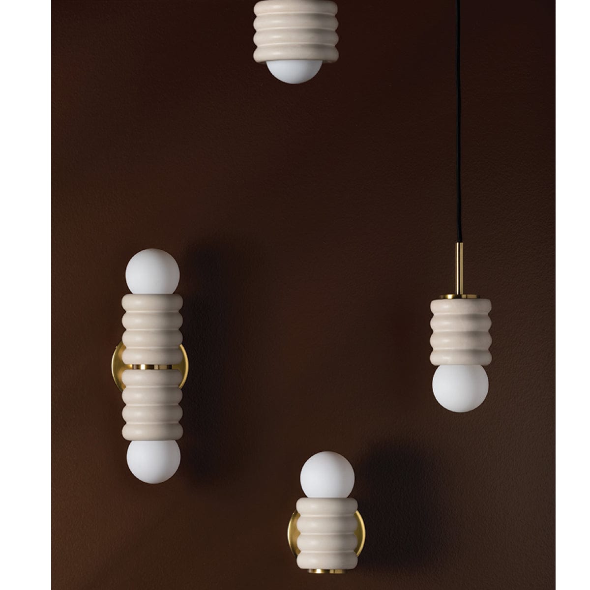 Eny Lee Parker Bibi 2 Light Wall Sconce Lighting mitzi-H691101-AGB/CAI