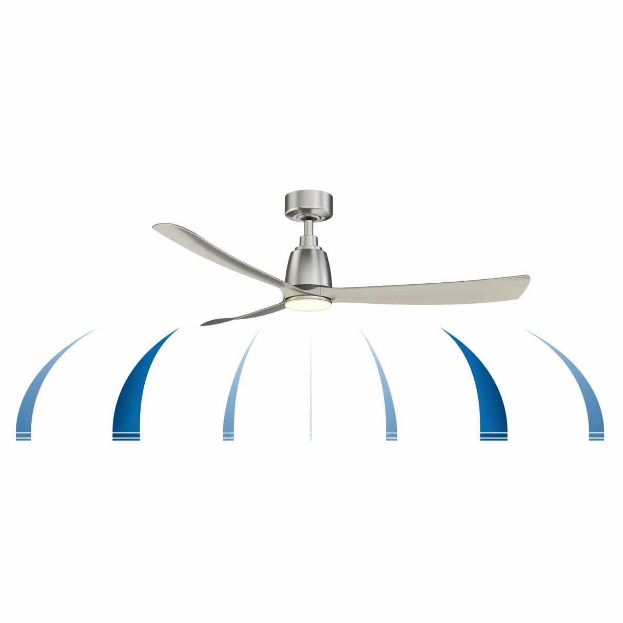 Fanimation Kute Fan - Brushed Nickel Lighting