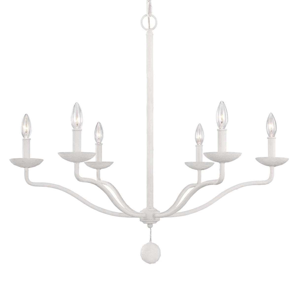 Feiss Annie 6 Light Chandelier feiss-F3130/6PSW 014817569582