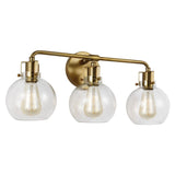Feiss Clara Vanity Light - Brass Lighting feiss-VS24403BBS 014817597974