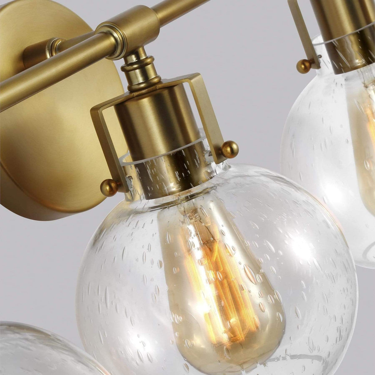 Feiss Clara Vanity Light - Brass Lighting feiss-VS24403BBS 014817597974