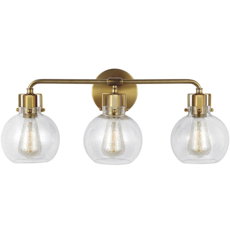 Feiss Clara Vanity Light - Brass Lighting feiss-VS24403BBS 014817597974