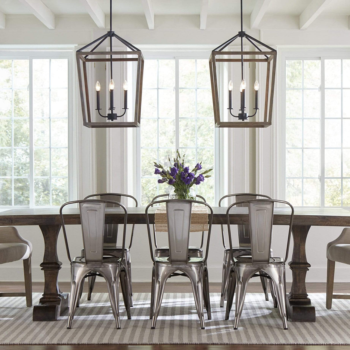 Feiss Gannet 4-Light Chandelier Lighting feiss-F3191/4WOW/AF 014817574111