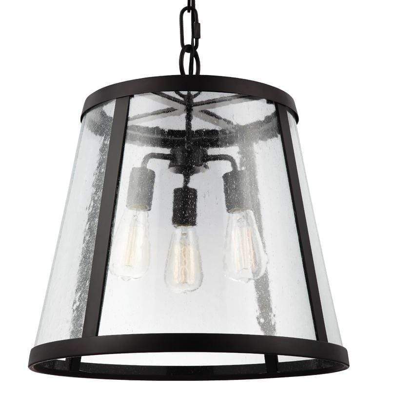 Feiss Harrow 3 Light Pendant Lighting feiss-P1288ORB 014817534795